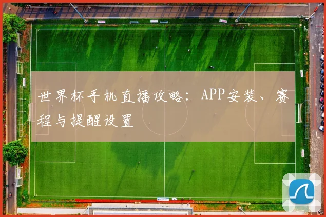 世界杯手机直播攻略：APP安装、赛程与提醒设置