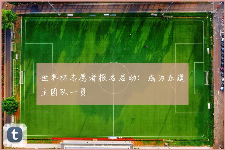 世界杯志愿者报名启动:成为东道主团队一员